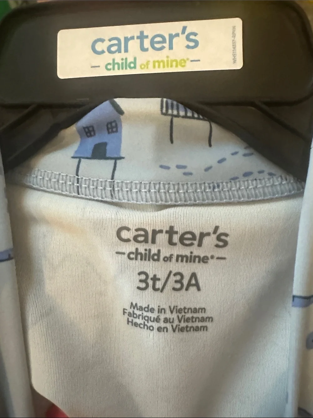 Carter's Light Blue Girls Long-Sleeve Rashguard (bathing suit)
